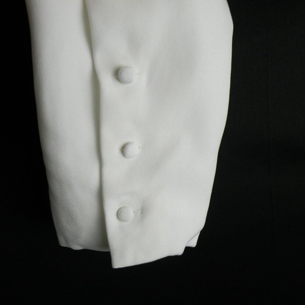 NWT Pretty Little Thing Premium White Lace Corset Detail Blazer Dress 12 - Picture 7 of 9